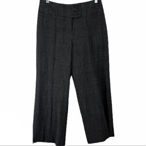 CAbi Brown Cropped Wide Leg Trousers Size 0